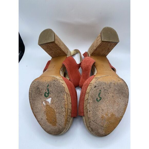 Coach Valeann Womens Tulip Platform Suede Sandal Size 8B - Picture 9 of 15